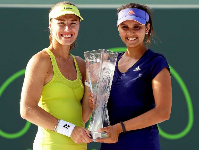 Sania Mirza and Martina Hingis